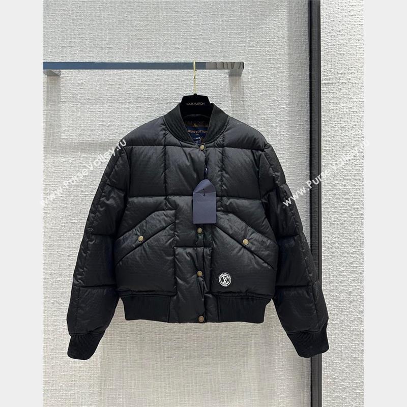 Louis Vuitton DOWN JACKET BLACK 2023 (QIQI-230925-03)