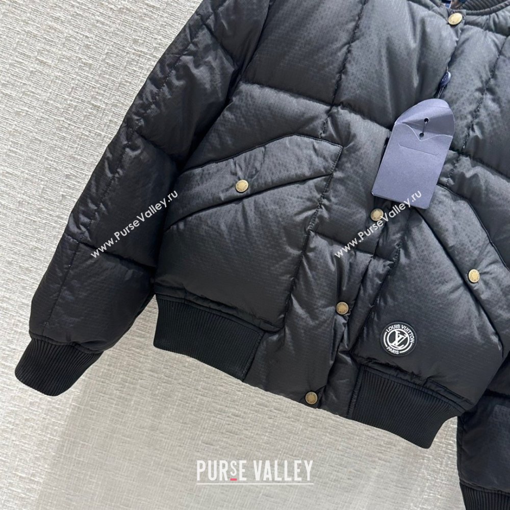 Louis Vuitton DOWN JACKET BLACK 2023 (QIQI-230925-03)