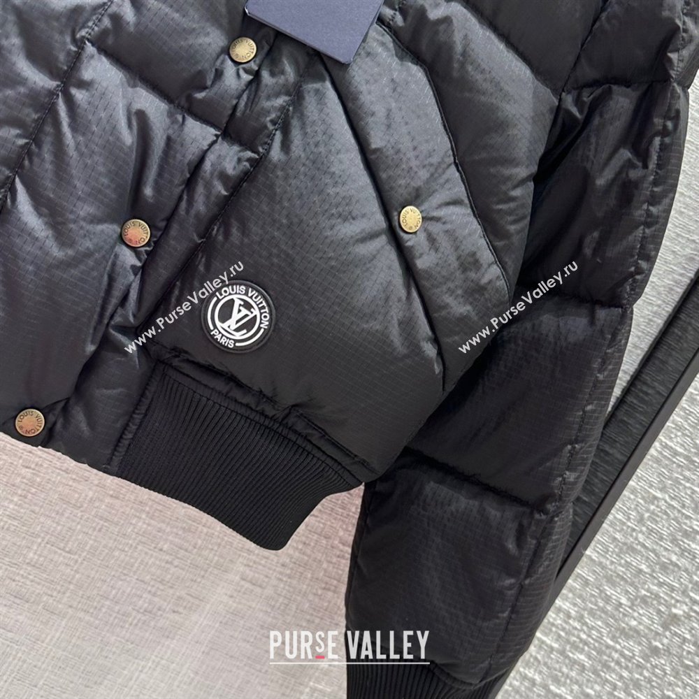 Louis Vuitton DOWN JACKET BLACK 2023 (QIQI-230925-03)