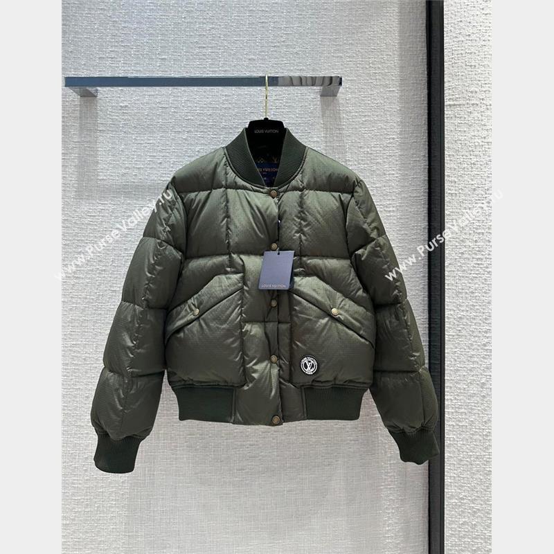 Louis Vuitton DOWN JACKET ARMY GREEN 2023 (QIQI-230925-04)