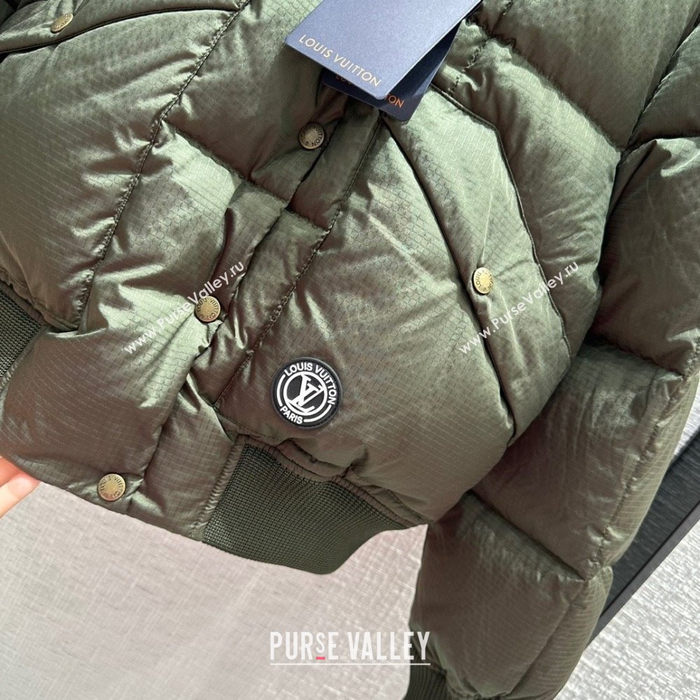 Louis Vuitton DOWN JACKET ARMY GREEN 2023 (QIQI-230925-04)