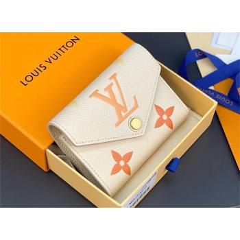 Louis Vuitton Gradient Neutral Victorine Wallet in Monogram Empreinte embossed leather M82202 2024 (kiki-240419-02)