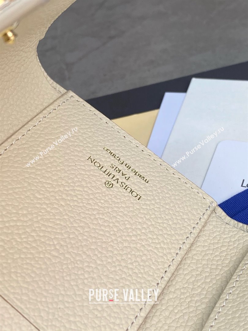 Louis Vuitton Gradient Neutral Victorine Wallet in Monogram Empreinte embossed leather M82202 2024 (kiki-240419-02)