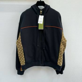 gucci Cotton jersey zip jacket 768482 2024 (qiqi-240409-06)