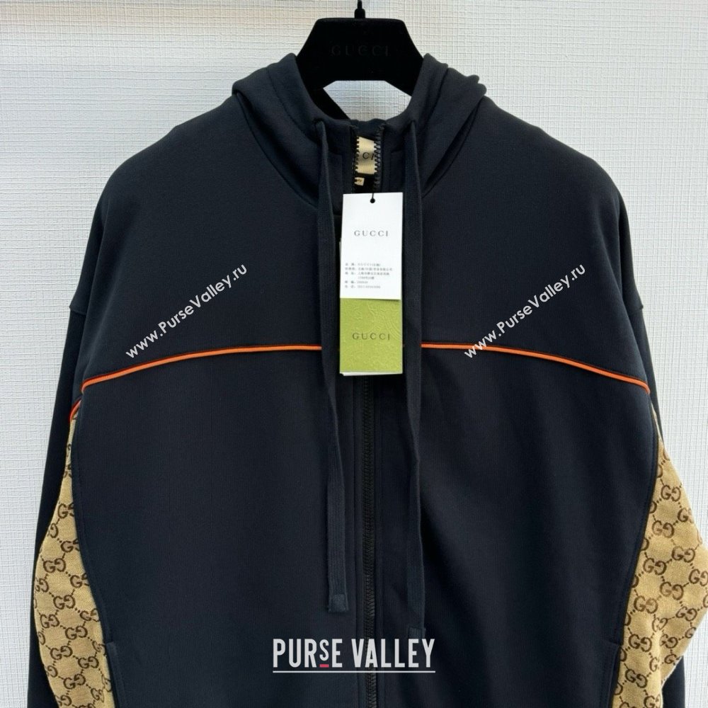 gucci Cotton jersey zip jacket 768482 2024 (qiqi-240409-06)