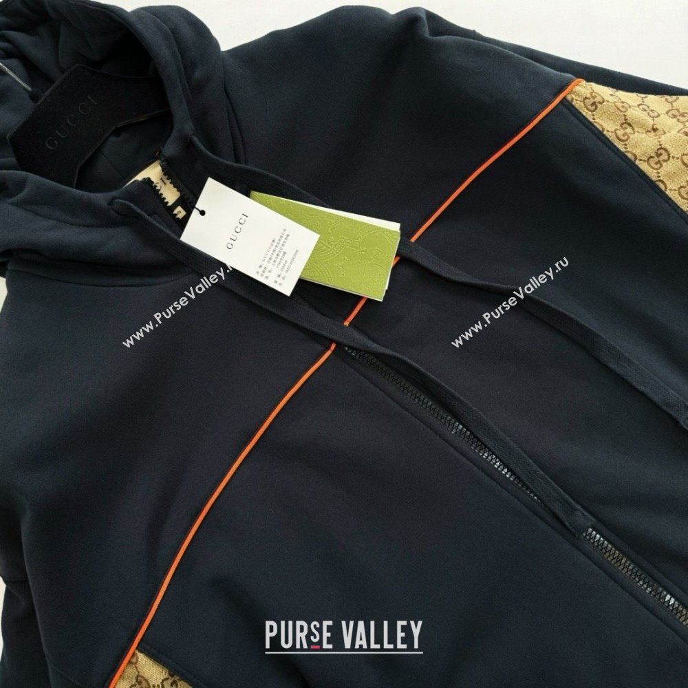 gucci Cotton jersey zip jacket 768482 2024 (qiqi-240409-06)