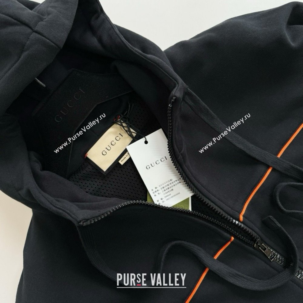 gucci Cotton jersey zip jacket 768482 2024 (qiqi-240409-06)