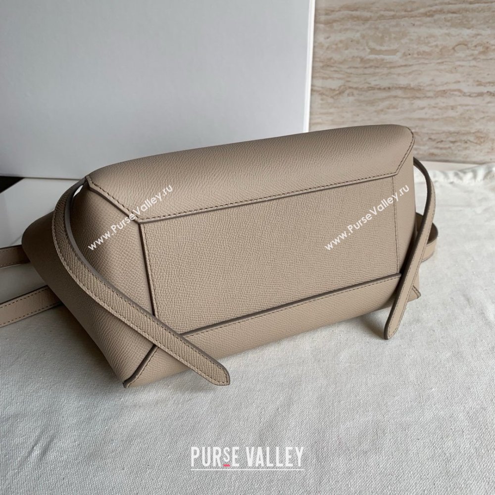 Celine MICRO Belt bag in grained calfskin KHAKI 2024 (jiangxin-240422-37)