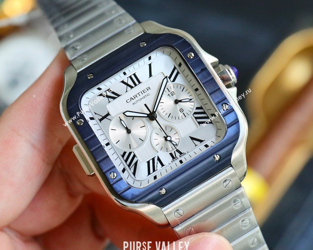 Cartier 40MM santos watch 04 (KANA-231215-04)