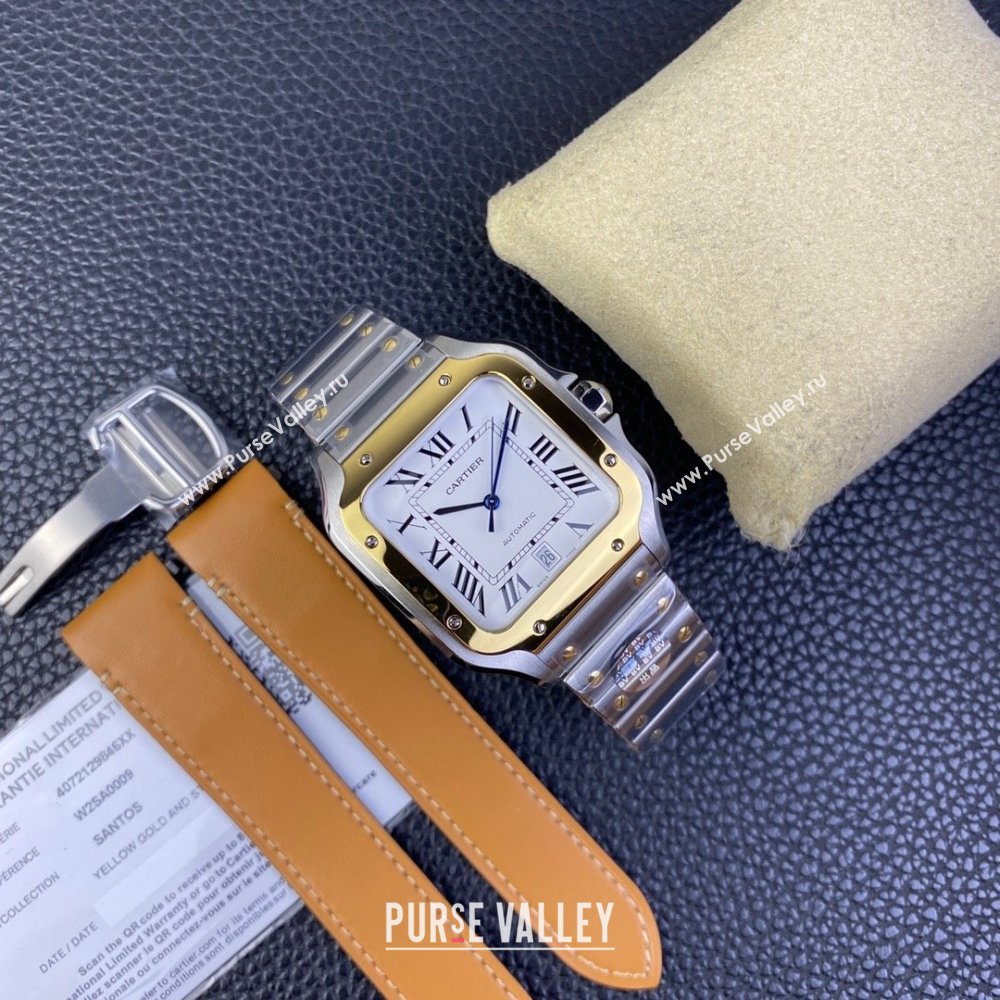 Cartier 40MM santos watch 02 (KANA-231215-02)