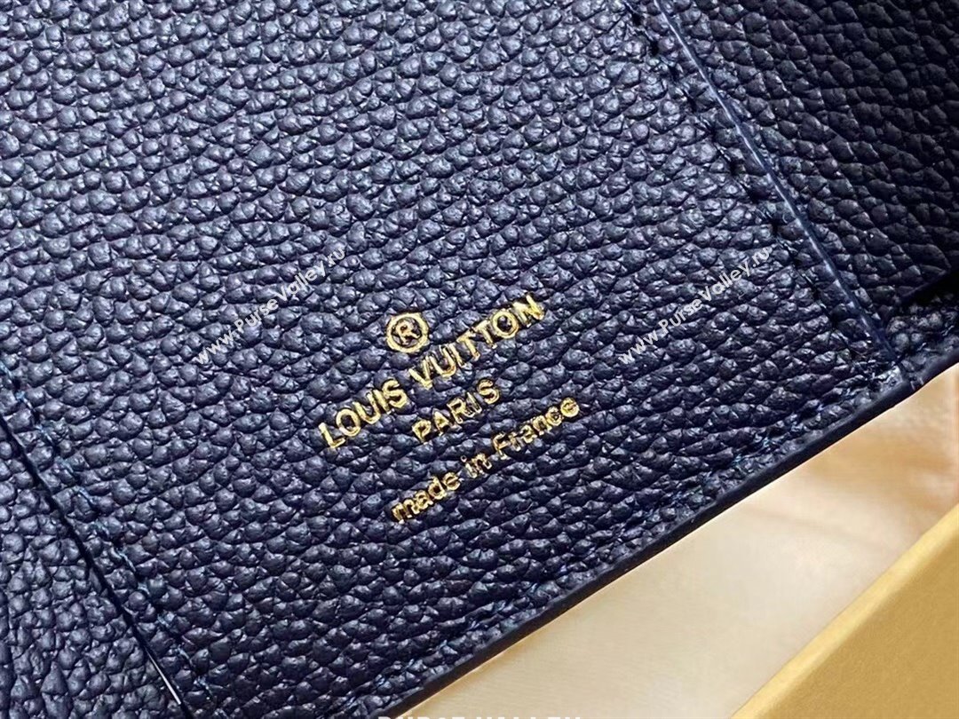 LOUIS VUITTON Victorine Wallet M41938 navy blue 2024 (KIKI-240422-10)