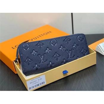 LOUIS VUITTON clemence Wallet M83594 navy blue 2024 (KIKI-240422-08)