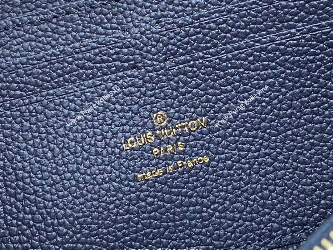 LOUIS VUITTON clemence Wallet M83594 navy blue 2024 (KIKI-240422-08)