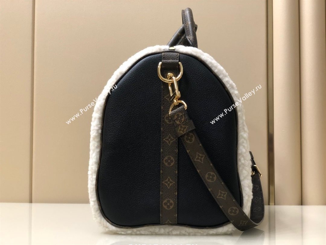 Louis Vuitton Speedy Bandouliere 30 Bag M56966 Black 2020 (KIKI-9648)