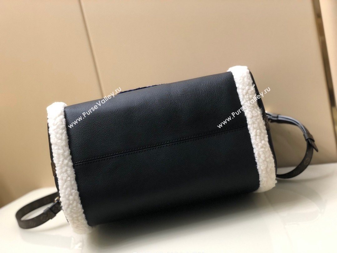 Louis Vuitton Speedy Bandouliere 30 Bag M56966 Black 2020 (KIKI-9648)