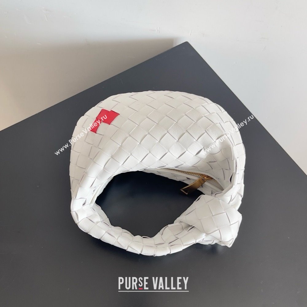 bottega veneta mini jodie bag White / Vernis 2024 (misu-240202-03)