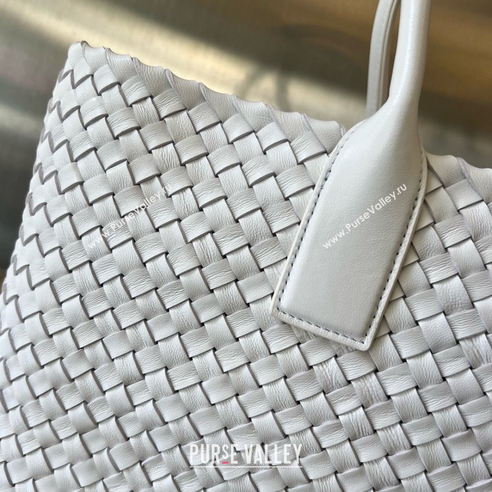 bottega veneta large cabat bag White / Vernis 2024 (misu-240202-01)