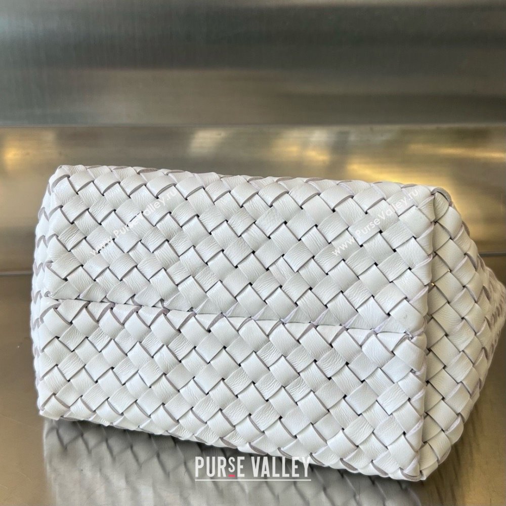 bottega veneta mini cabat bag White / Vernis 2024 (misu-240202-02)