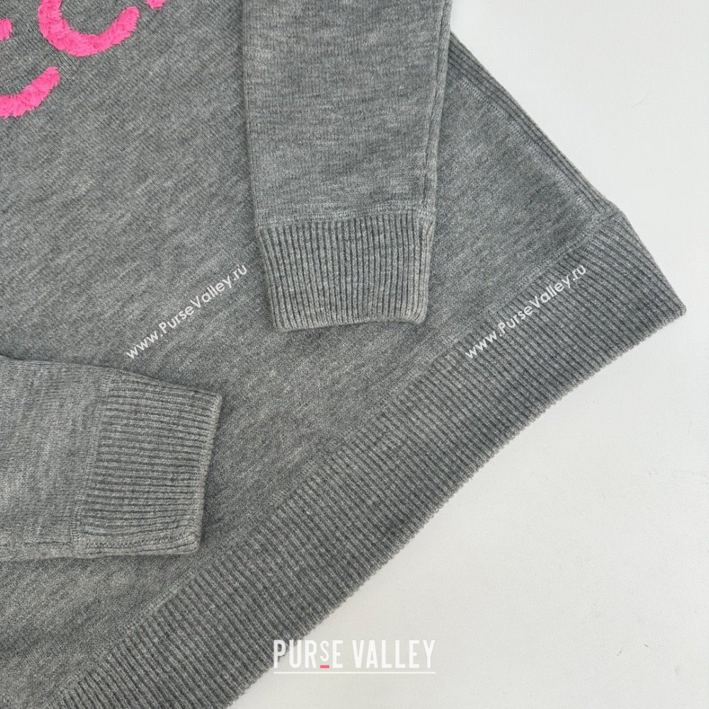 gucci GG wool hoodie gray 2023 (qiqi-231219-04)