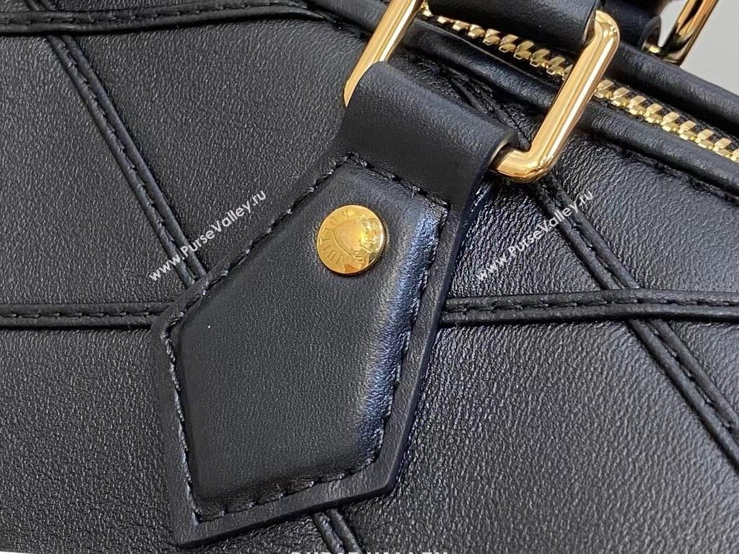 LOUIS VUITTON MALLETAGE LEATHER Speedy Bandoulière 25 M24206 2024 (kiki-240423-02)