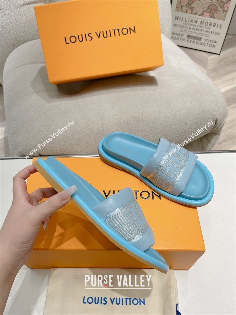 Louis Vuitton LV Bliss Comfort Mule BLUE 2024 (modeng-240423-02)