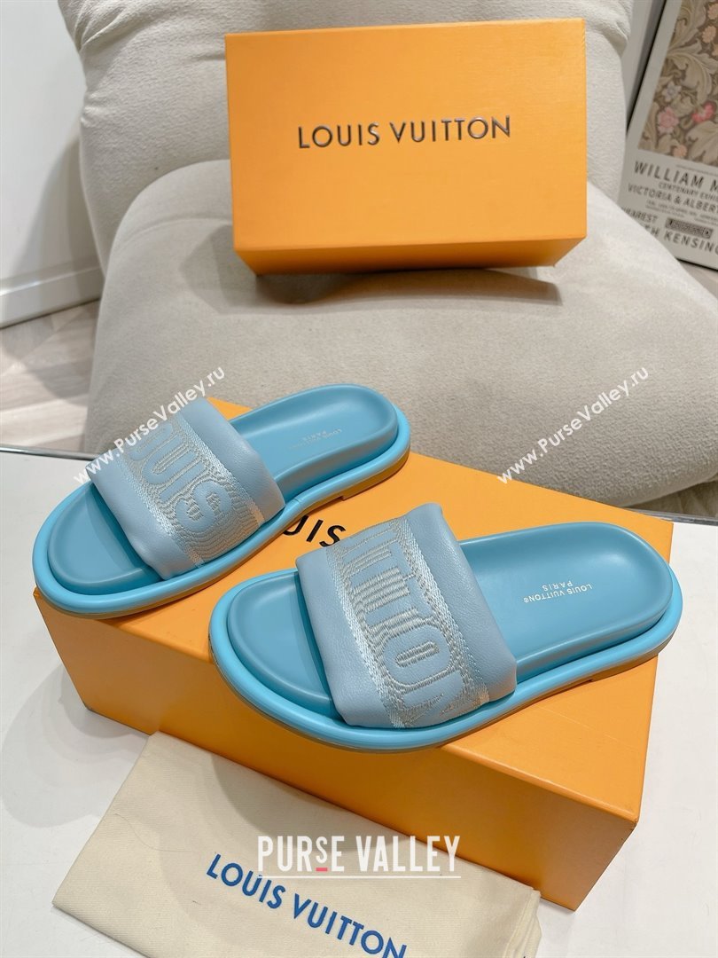 Louis Vuitton LV Bliss Comfort Mule BLUE 2024 (modeng-240423-02)