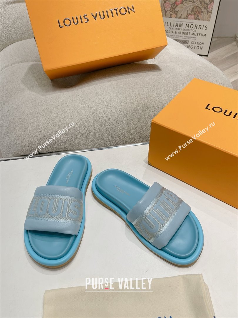 Louis Vuitton LV Bliss Comfort Mule BLUE 2024 (modeng-240423-02)