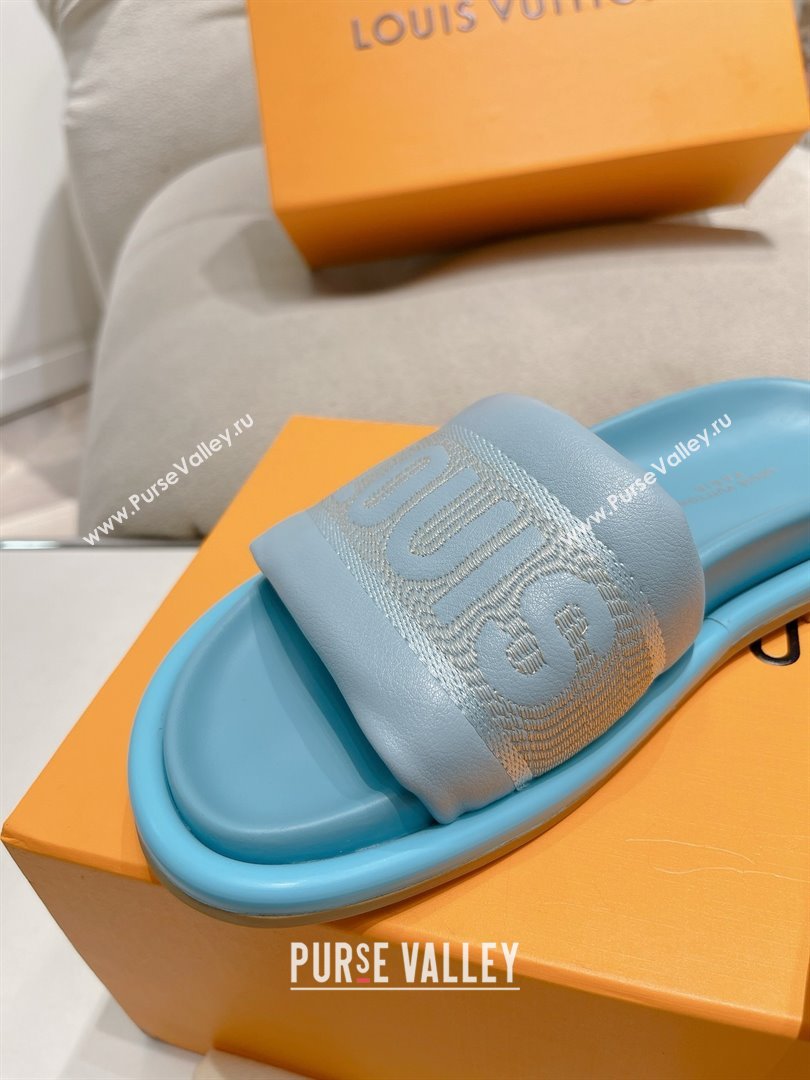 Louis Vuitton LV Bliss Comfort Mule BLUE 2024 (modeng-240423-02)