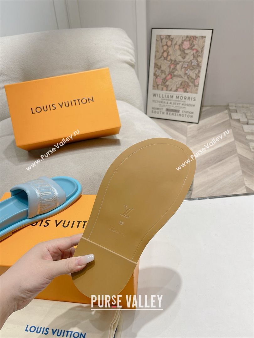 Louis Vuitton LV Bliss Comfort Mule BLUE 2024 (modeng-240423-02)