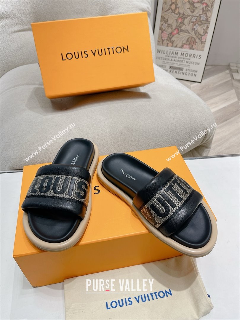 Louis Vuitton LV Bliss Comfort Mule BLACK 2024 (modeng-240423-03)