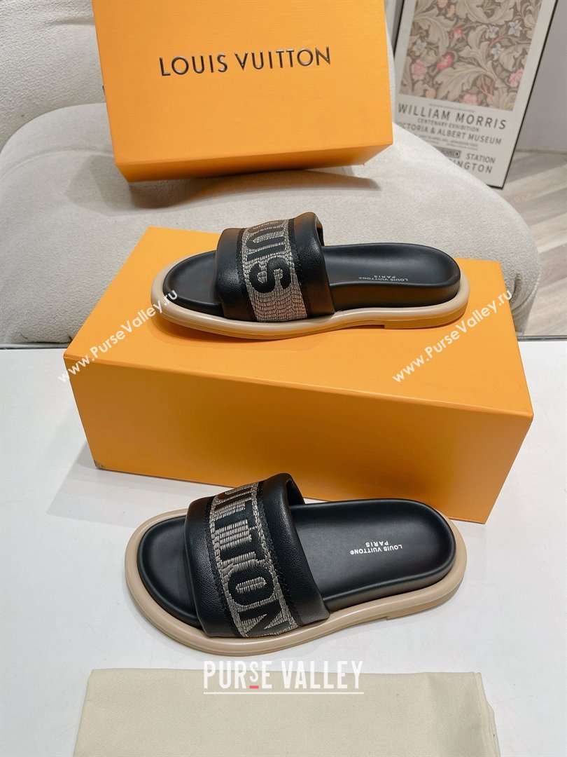 Louis Vuitton LV Bliss Comfort Mule BLACK 2024 (modeng-240423-03)