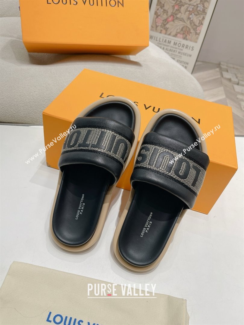 Louis Vuitton LV Bliss Comfort Mule BLACK 2024 (modeng-240423-03)