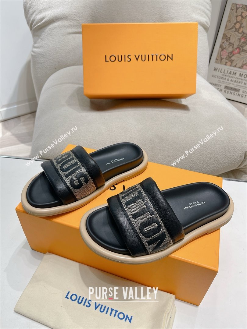 Louis Vuitton LV Bliss Comfort Mule BLACK 2024 (modeng-240423-03)