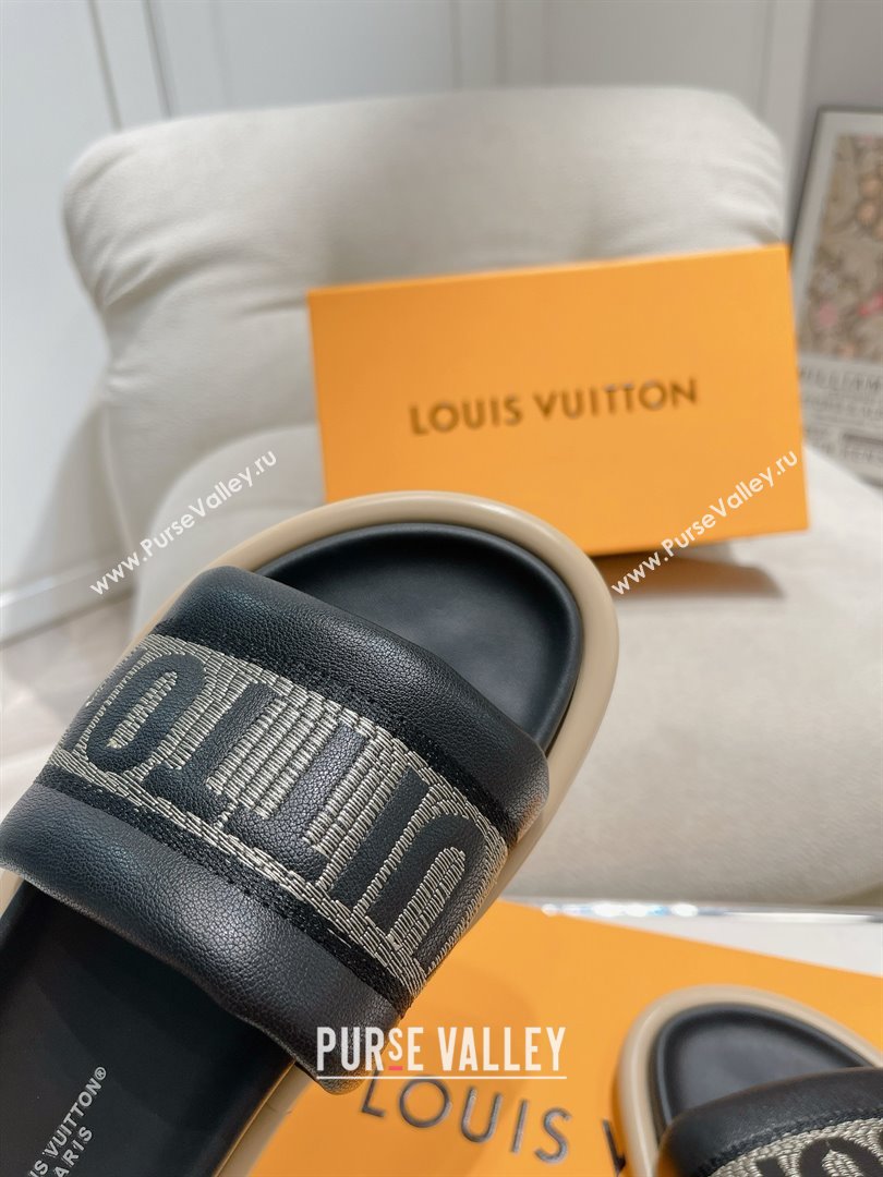 Louis Vuitton LV Bliss Comfort Mule BLACK 2024 (modeng-240423-03)