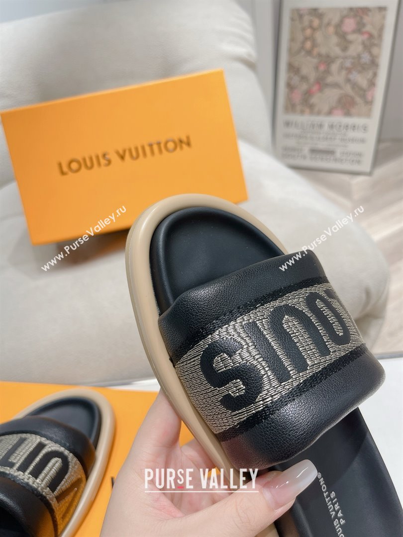 Louis Vuitton LV Bliss Comfort Mule BLACK 2024 (modeng-240423-03)