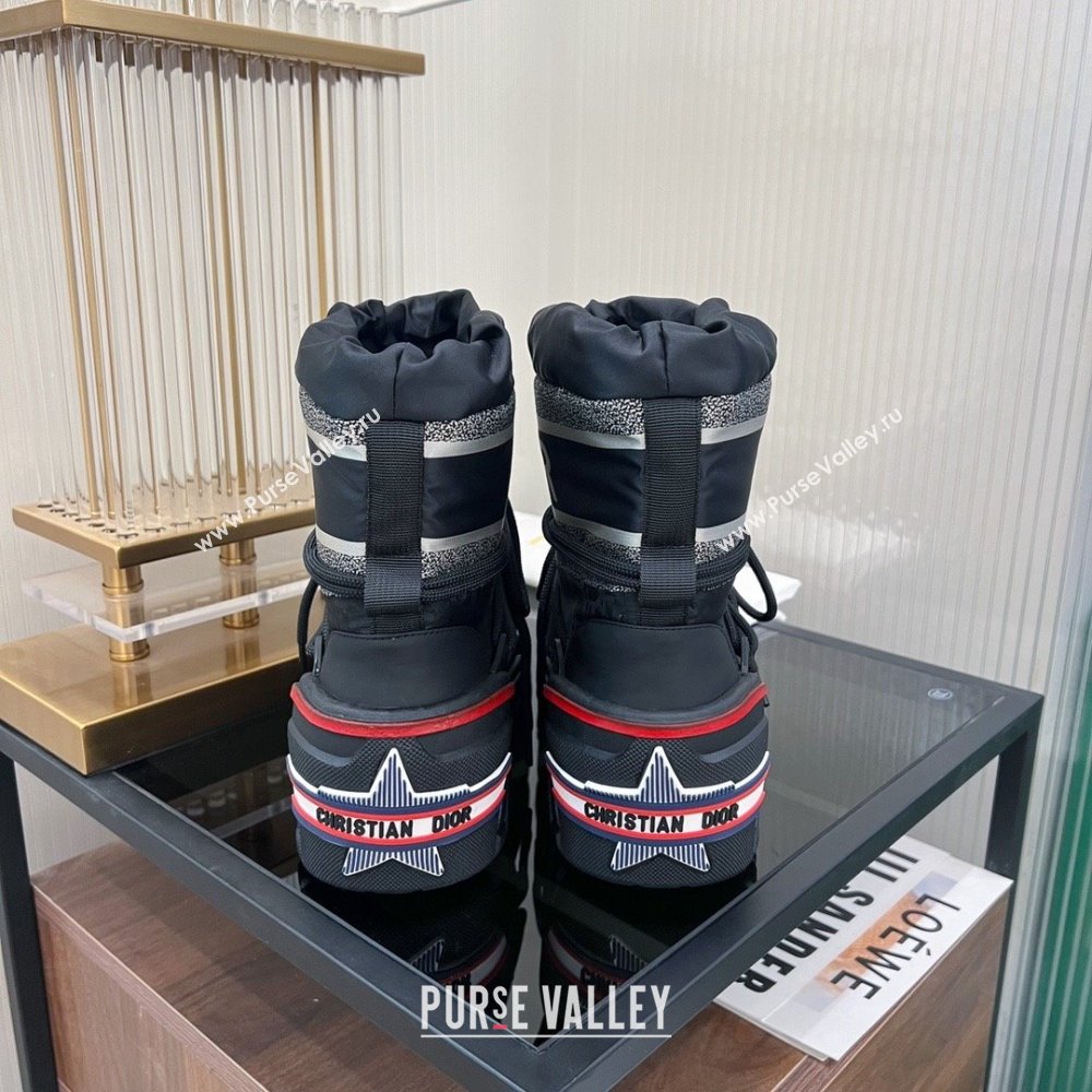 dior DiorAlps black Snow Ankle Boot 2023 (diliya-231012-02)