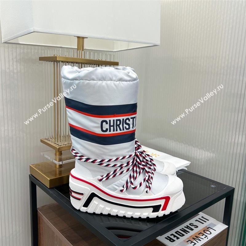 dior DiorAlps white Snow Ankle Boot 2023 (diliya-231012-03)