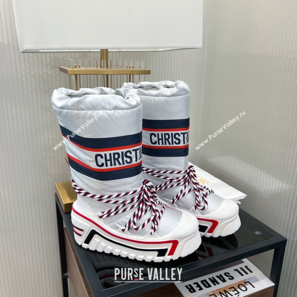dior DiorAlps white Snow Ankle Boot 2023 (diliya-231012-03)
