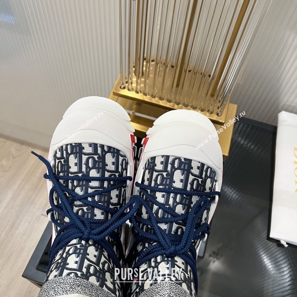 dior DiorAlps blue oblique Snow Ankle Boot 2023 (diliya-231012-01)