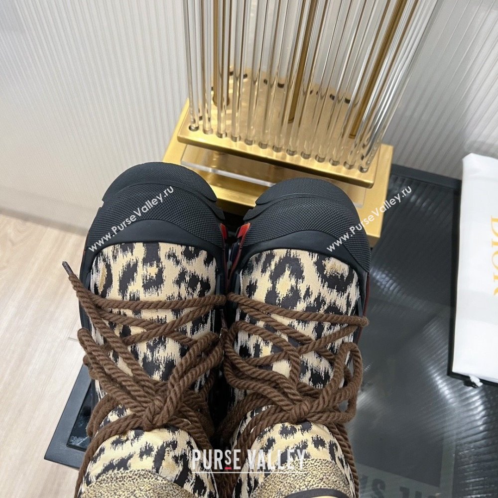 dior DiorAlps leopard Snow Ankle Boot 2023 (diliya-231012-04)
