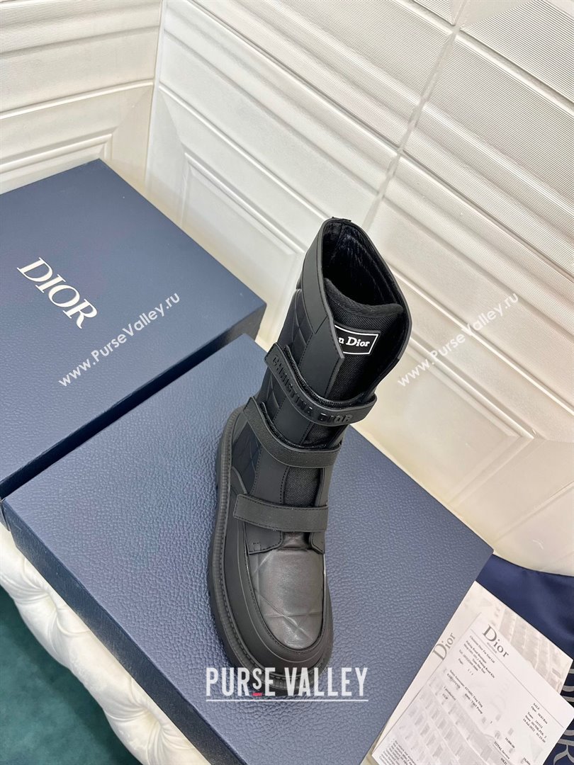 dior black cannage Boot 2023 (365ss-231012-01)