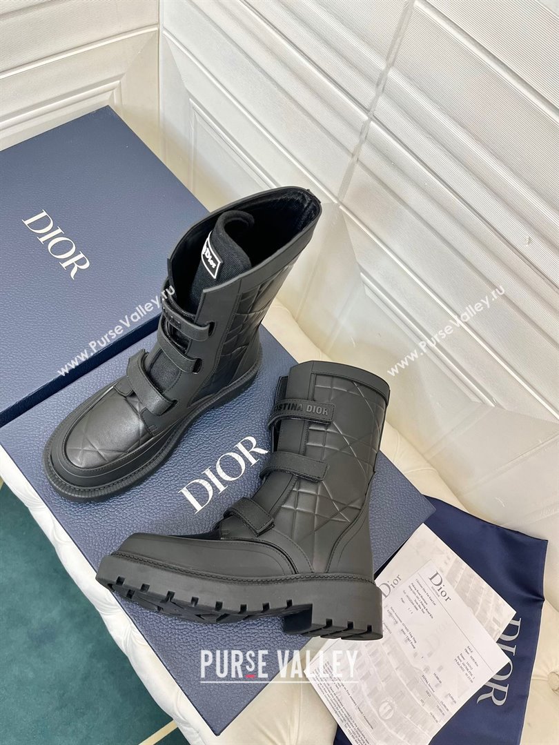 dior black cannage Boot 2023 (365ss-231012-01)