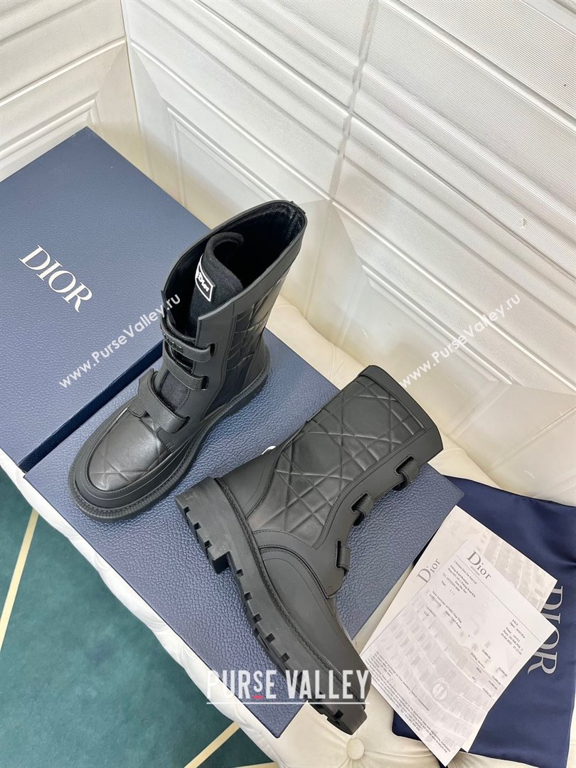 dior black cannage Boot 2023 (365ss-231012-01)