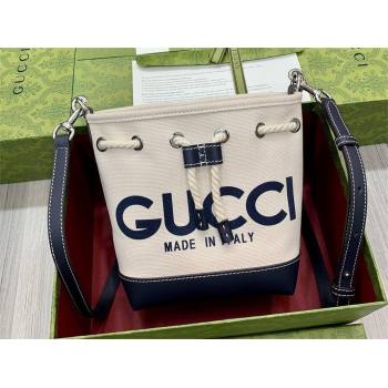 GUCCI Mini shoulder bag with Gucci print 777166 BLACK 2024 (DELIHANG-240423-01)