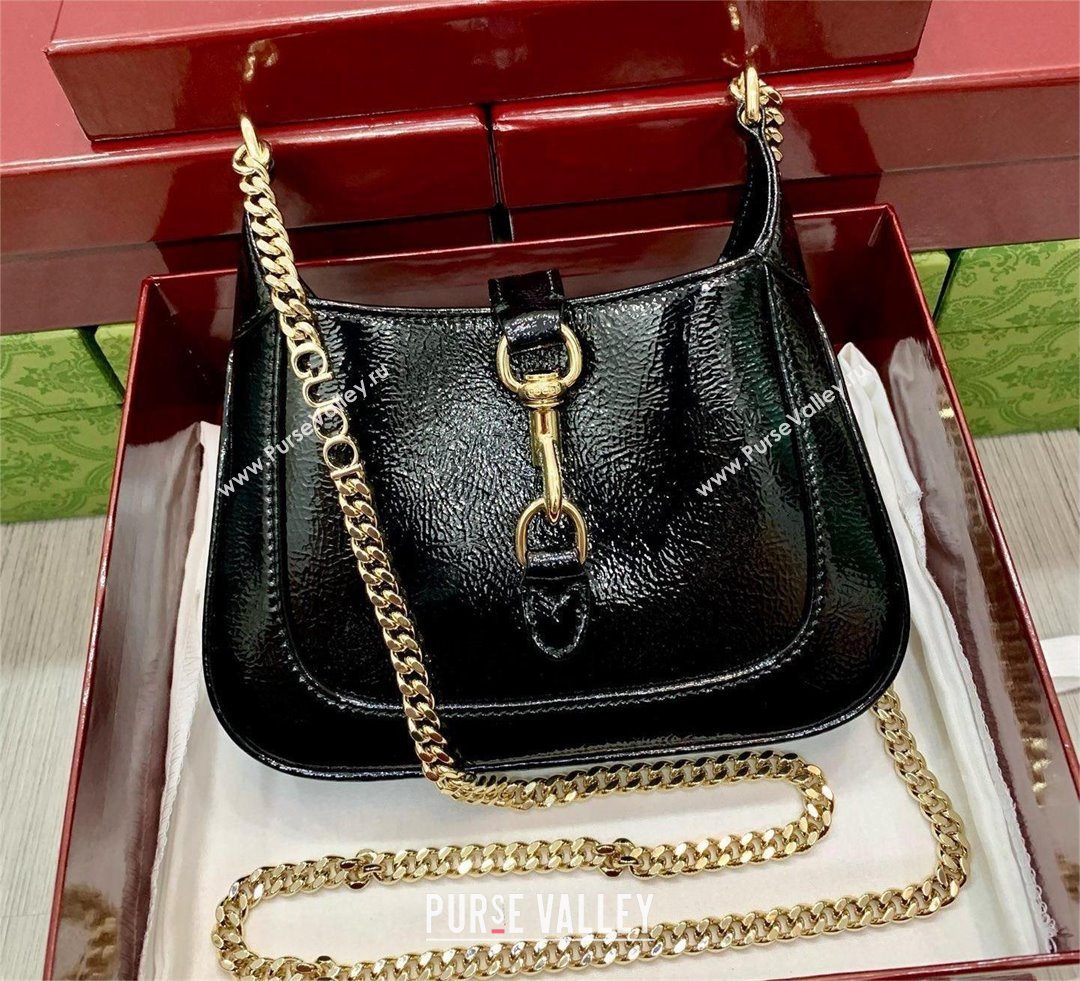 Gucci Jackie Notte mini bag 782889 BLACK 2024 (DELIHANG-240423-09)