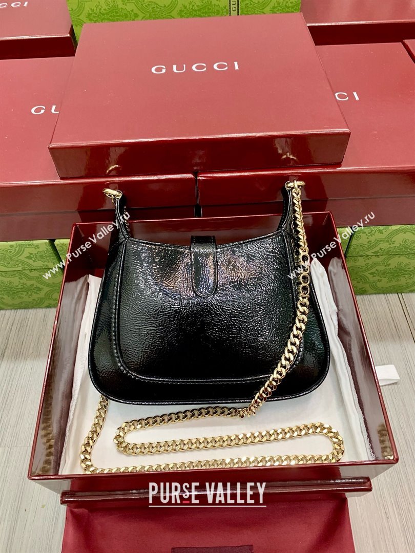 Gucci Jackie Notte mini bag 782889 BLACK 2024 (DELIHANG-240423-09)