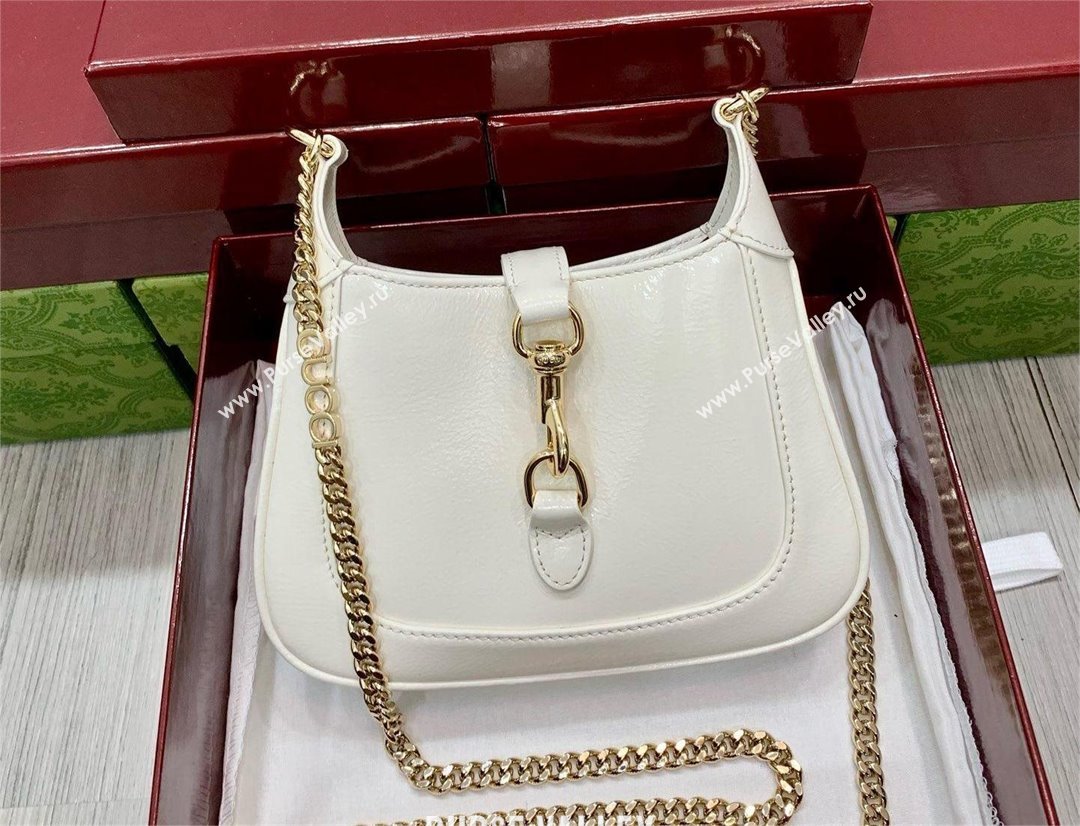 Gucci Jackie Notte mini bag 782889 WHITE 2024 (DELIHANG-240423-07)