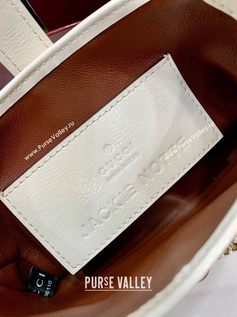 Gucci Jackie Notte mini bag 782889 WHITE 2024 (DELIHANG-240423-07)