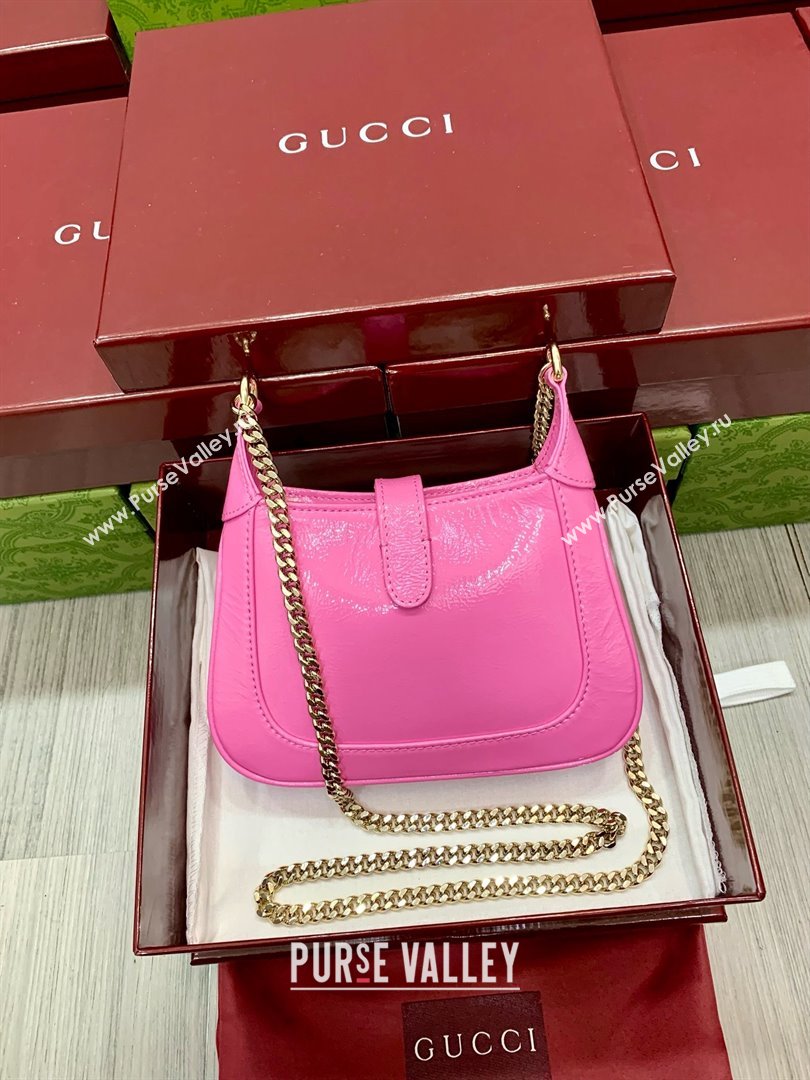 Gucci Jackie Notte mini bag 782889 PINK 2024 (DELIHANG-240423-05)