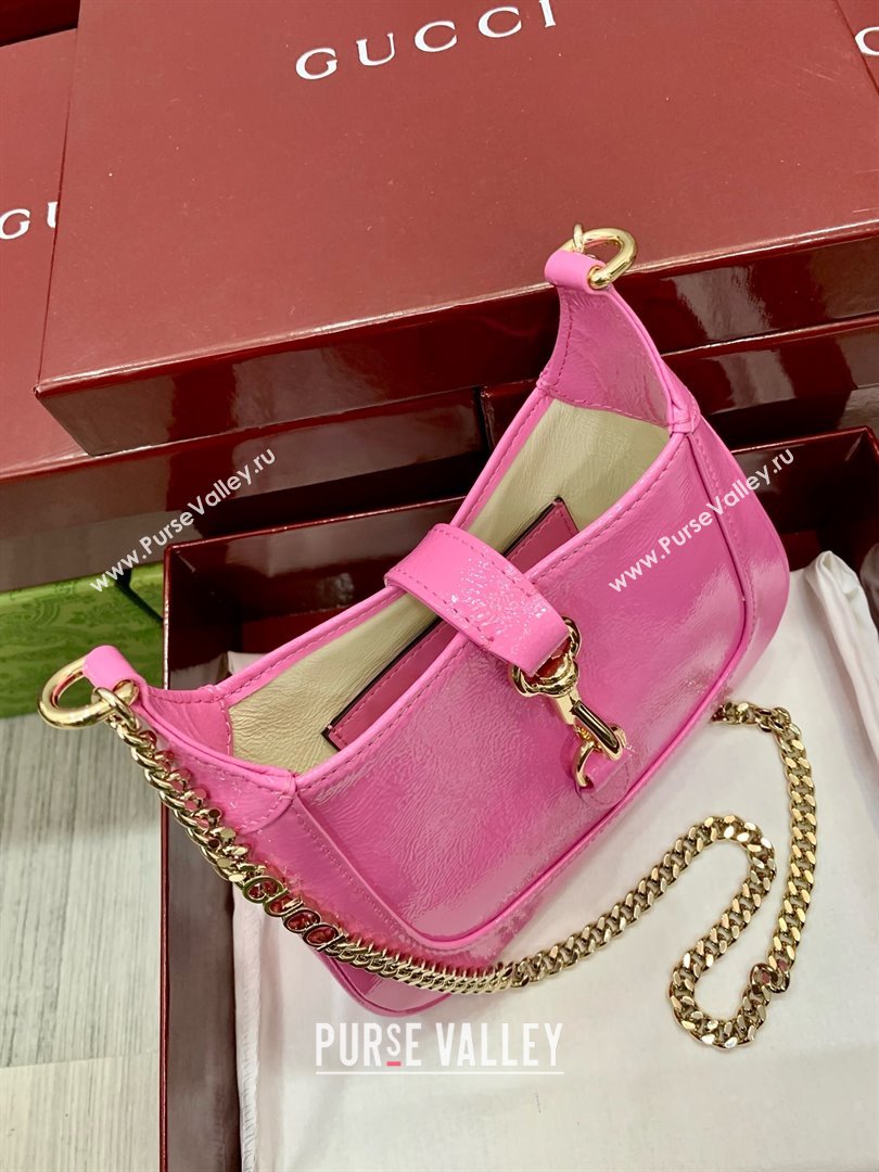 Gucci Jackie Notte mini bag 782889 PINK 2024 (DELIHANG-240423-05)
